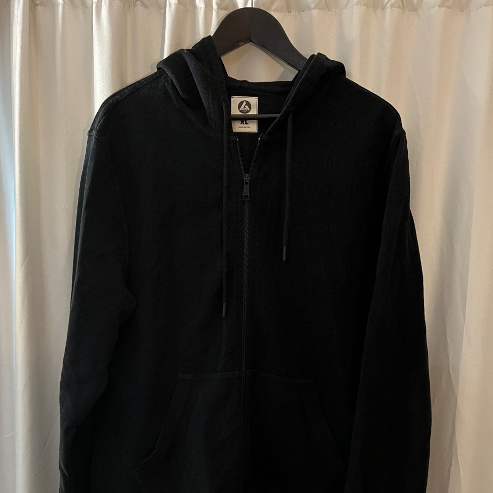 American Giant Mens Full Zip Hoodie